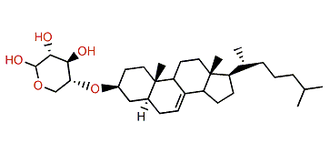 5a-Cholest-7-en-3b-ol 3-O-b-D-xylopyranoside